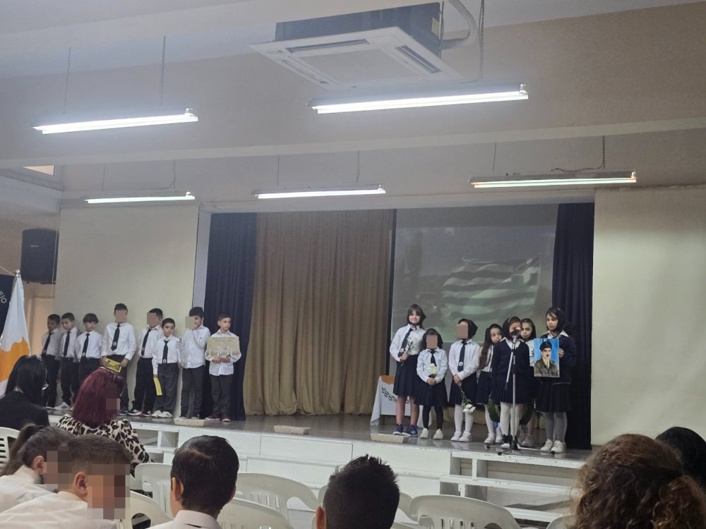 Επέτειος 1ης Απριλίου με συμμετοχή των παιδιών των τμημάτων Α2, Β1 και Γ2