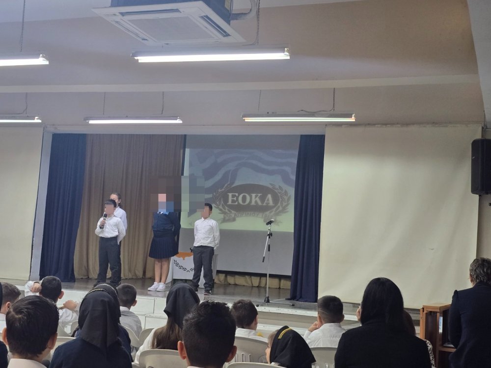 Επέτειος 1ης Απριλίου με συμμετοχή των παιδιών των τμημάτων Α2, Β1 και Γ2