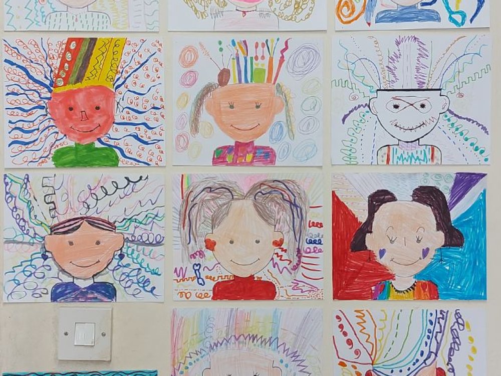 Εικαστικές δημιουργίες για τα "Καρναβαλια" από όλα τα παιδια