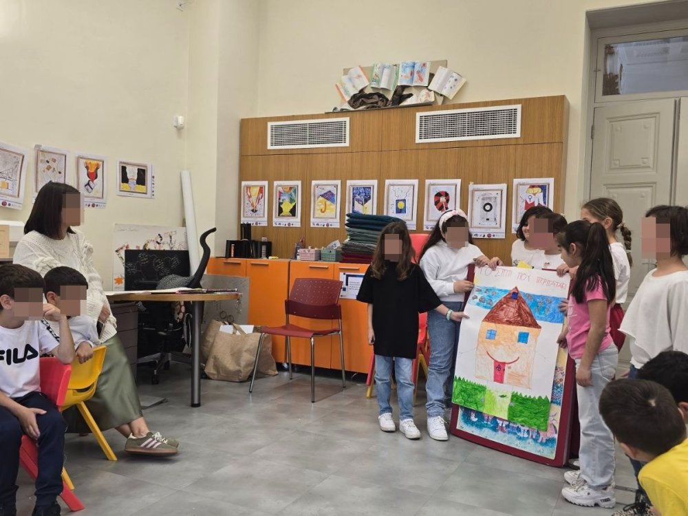 Β' ταξη: εκπαιδευτική εκδρομή στη δημοτική βιβλιοθήκη Λεμεσού