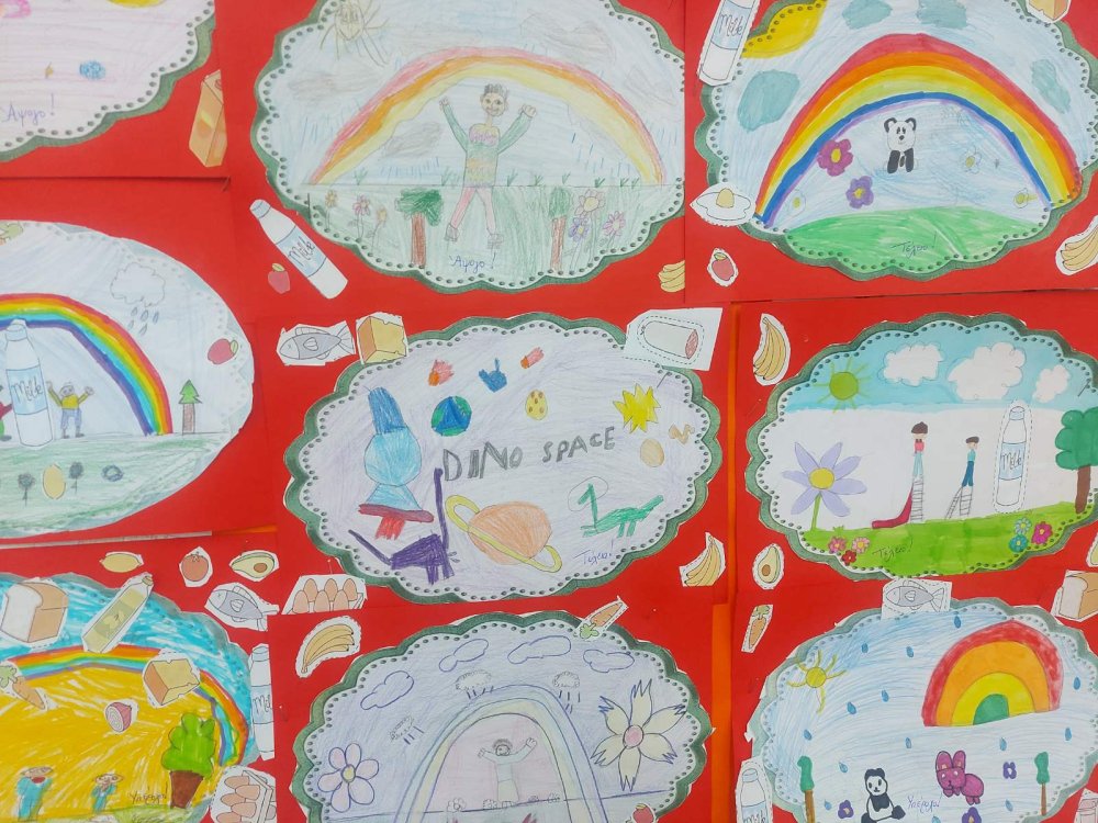 Εικαστικές δημιουργίες από το Γ'1