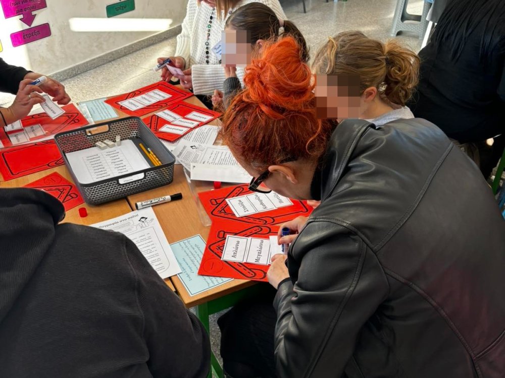 29/1 ημερίδα ορθογραφίας για την Γ' τάξη (γονείς και παιδιά στο ίδιο θρανιο)