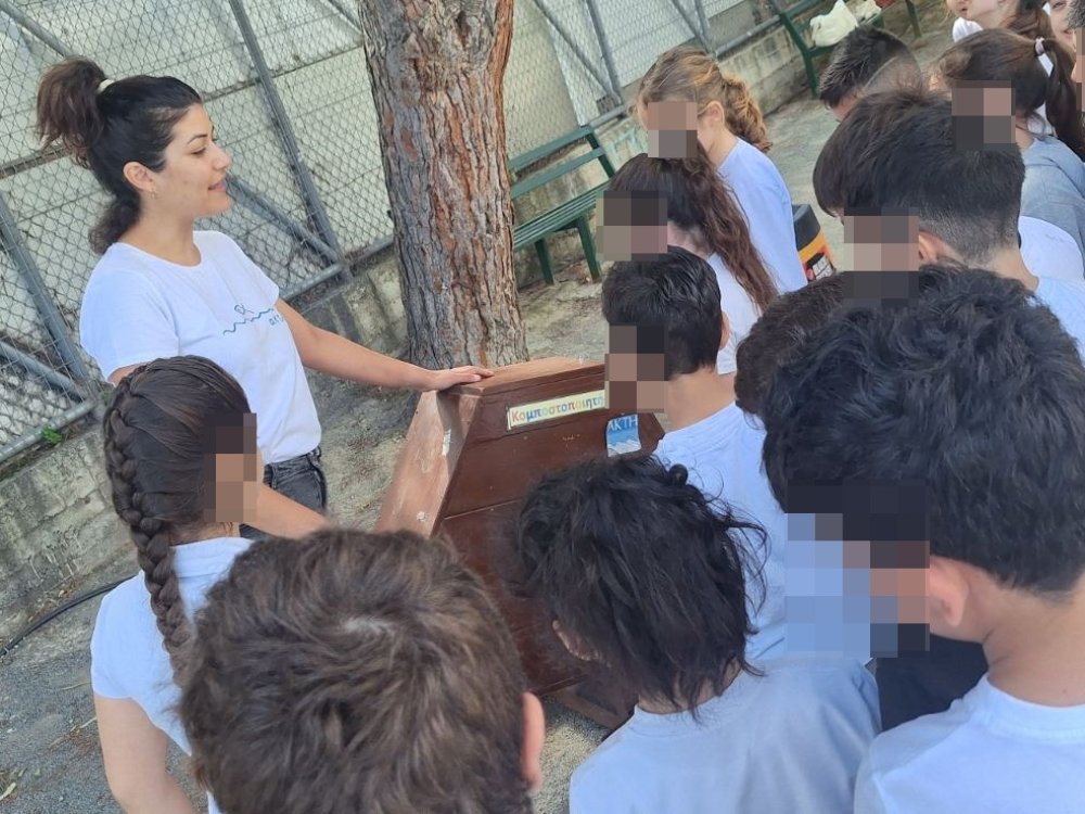 18/3/25: Το καραβάνι της Τηγανοκινησης στο σχολείο μας, γιατι συμμετέχουμε στο πρόγραμμα "Τηγανοκινησης"