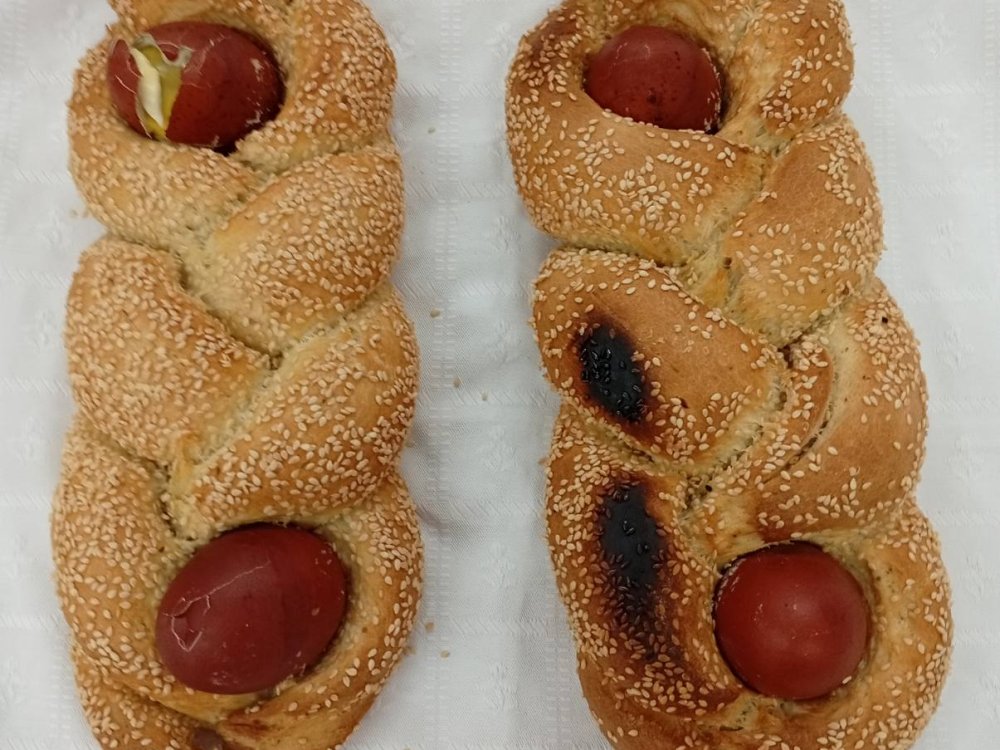 Τα παιδιά του Α1 και του Α2 έφτιαξαν παραδοσιακές αυκωτες και μύρισε το σχολείο "Πασχα"