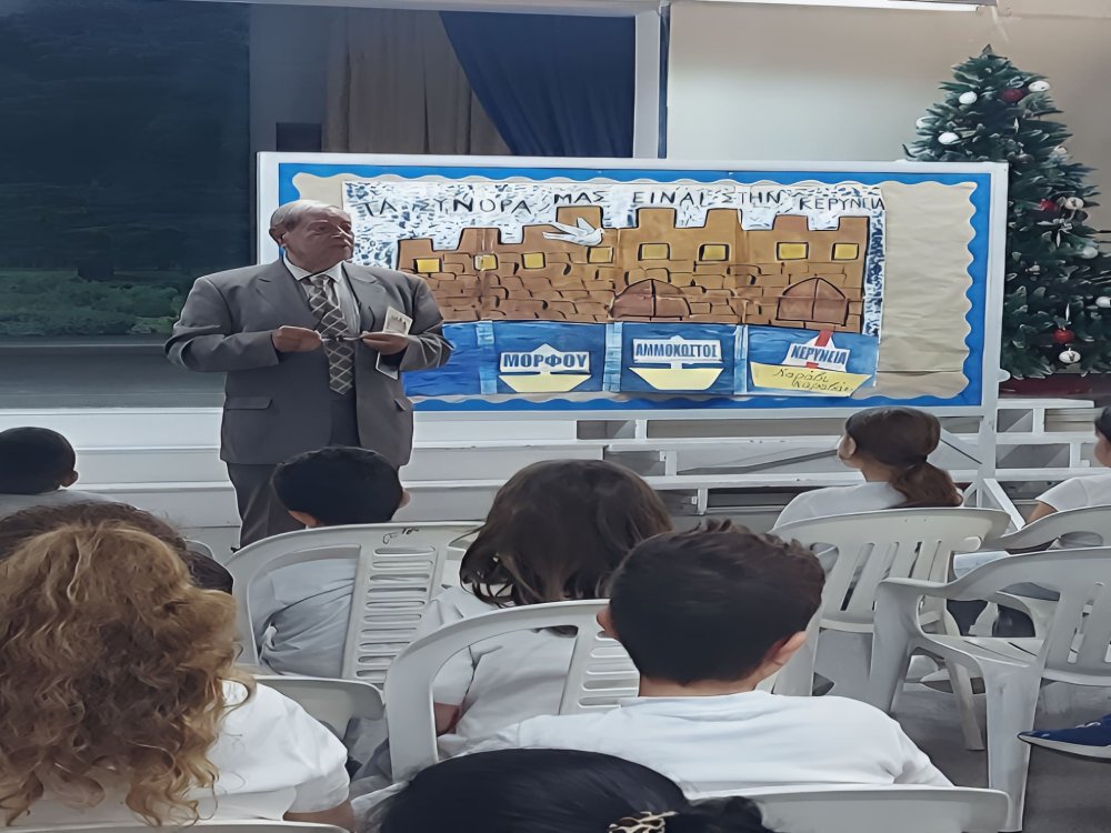 Ο κ. Νίκος Κωνσταντίνου ποιητής και πρώην ΕΔΕ μας μίλησε για τα κατεχόμενα