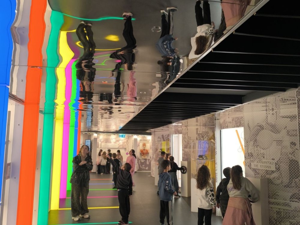 20/2/2026 Οι Β΄ τάξεις επισκέφθηκαν το Μουσείο Καρναβαλιού.