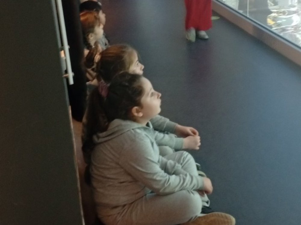 Παρασκευή 13/2, η Α τάξη πήγε στο Μουσείο Καρναβαλιού