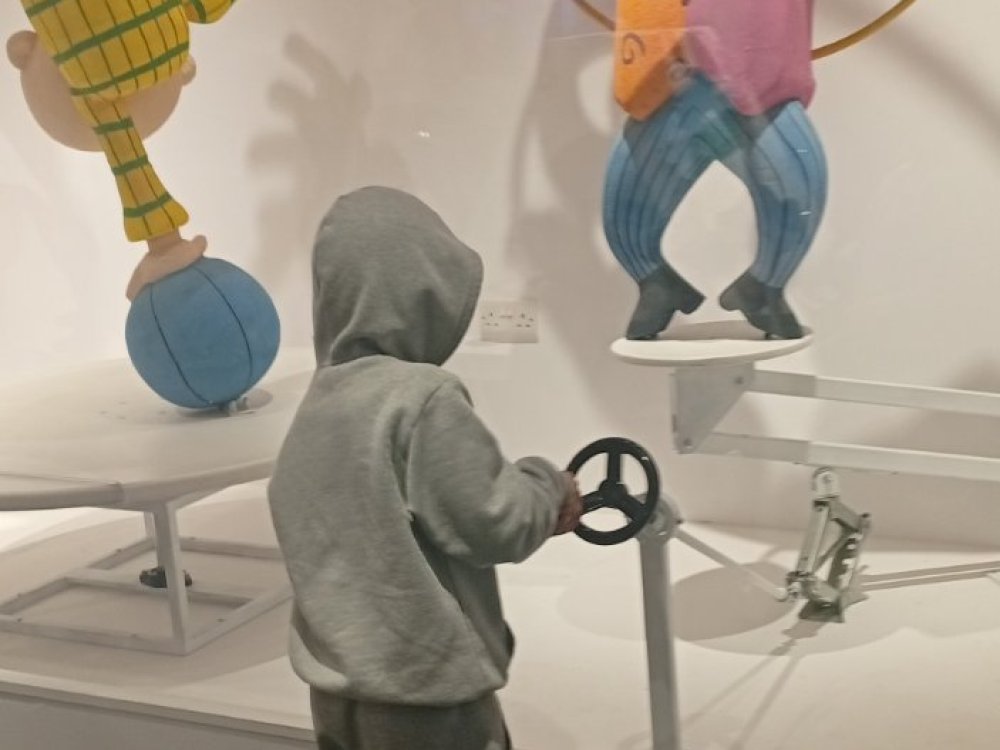 Παρασκευή 13/2, η Α τάξη πήγε στο Μουσείο Καρναβαλιού