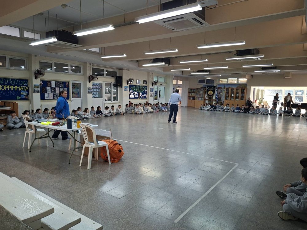 25/2/2026 Ημερα προσκοπισμου. Μελος του Συνδεσμου Γονεων ηρθε και μας μιλησε για τον Προσκοπισμο