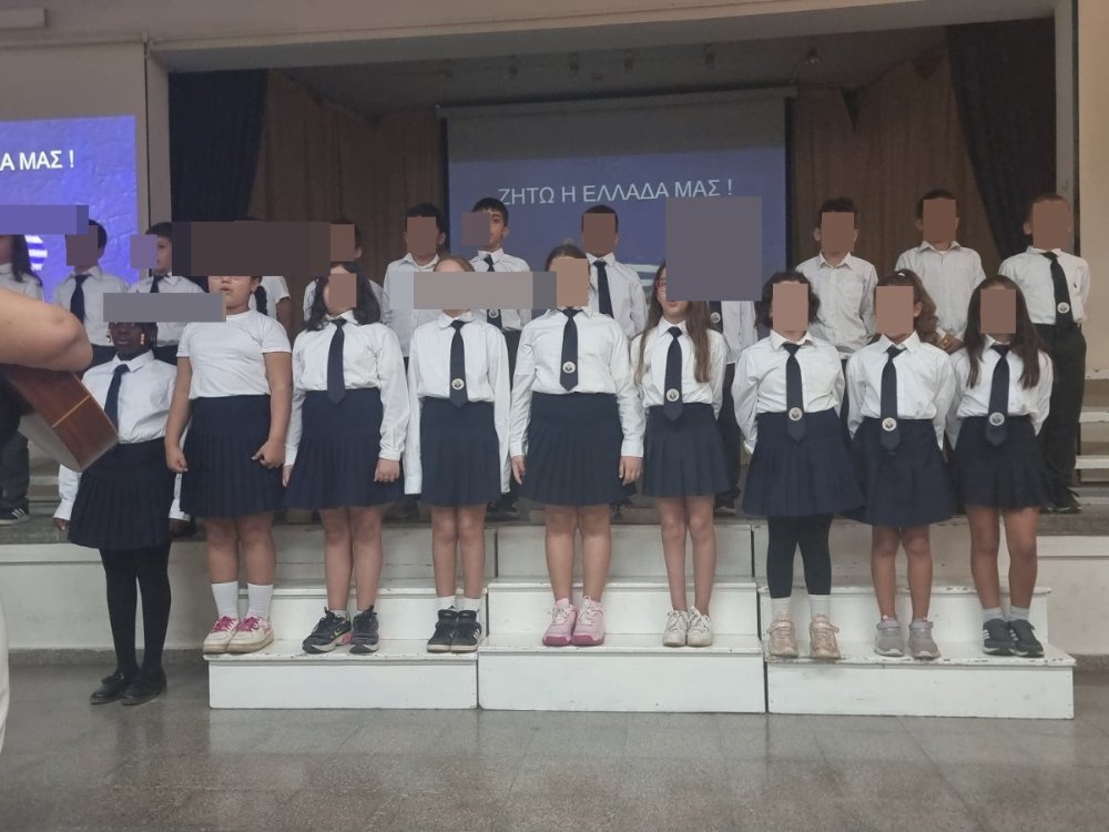 Επέτειος της 28ης Οκτωβρίου απο τα παιδια του Γ'1 και Γ'2