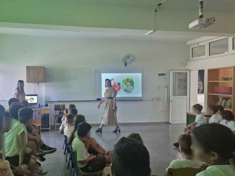 Επίσκεψη διατροφολόγου στο σχολείο μας και ομιλία στα παιδιά της Γ τάξης για την υγιεινή διατροφή στη ζωή μας