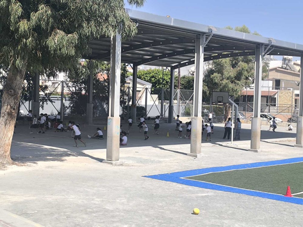 Πικ νικ στο χώρο του σχολείου